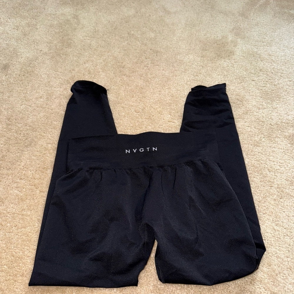 NVGTN Black High-Waist Leggings